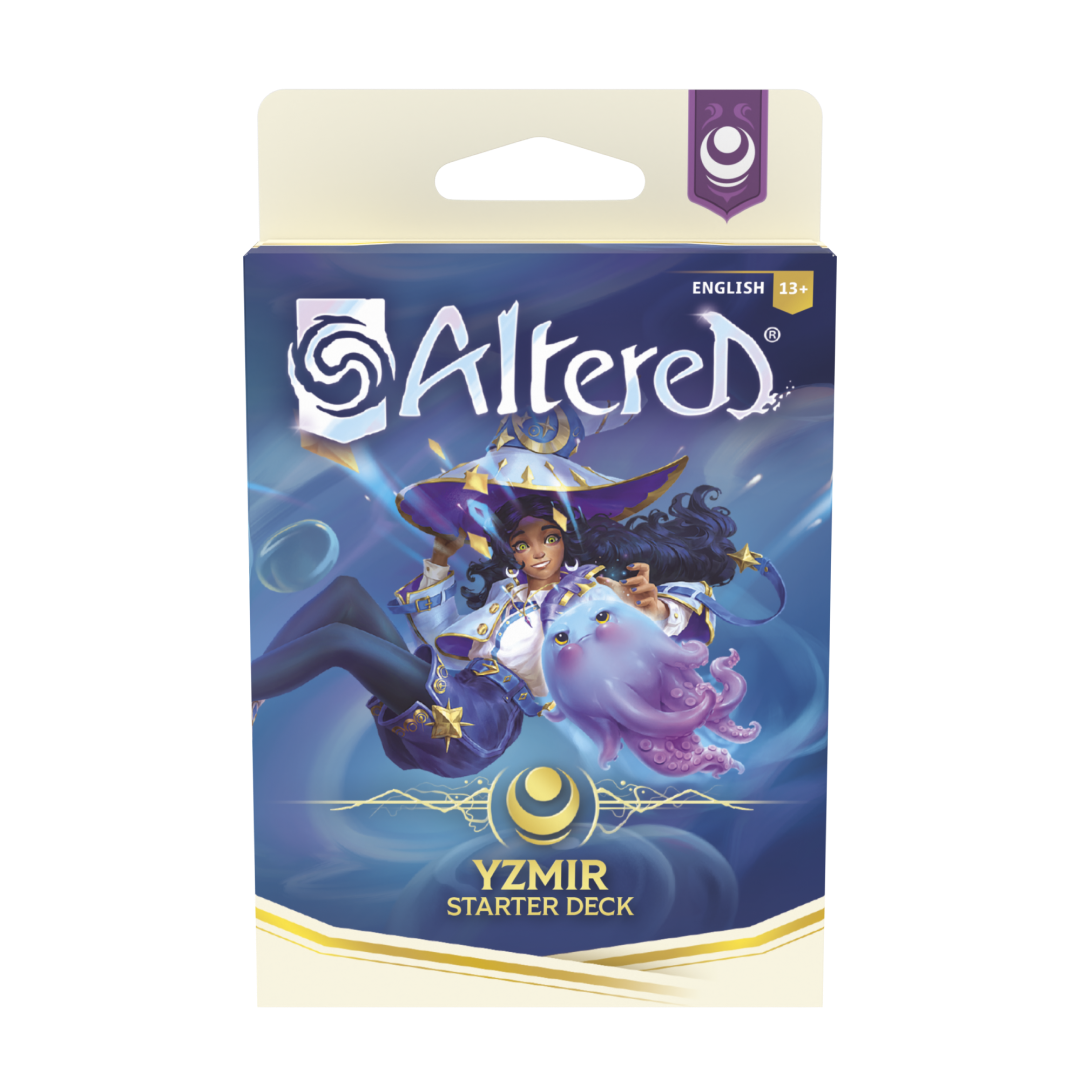 Altered TCG Starter Deck Yzmir con Akesha il Mago, deck da 40 carte per strategie di controllo e magia arcana