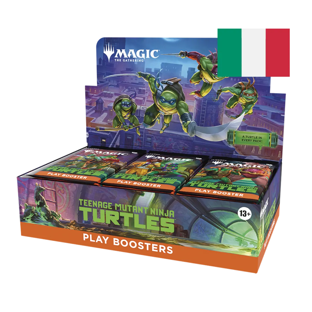 Teenage Mutant Ninja Turtles - Play Booster Box - 30 Booster Pack (ITA)