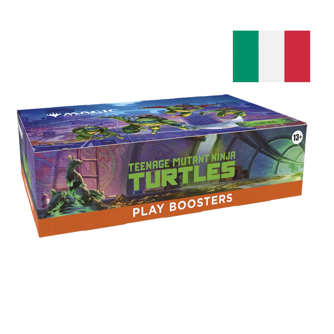 Teenage Mutant Ninja Turtles - Play Booster Box - 30 Booster Pack (ITA)