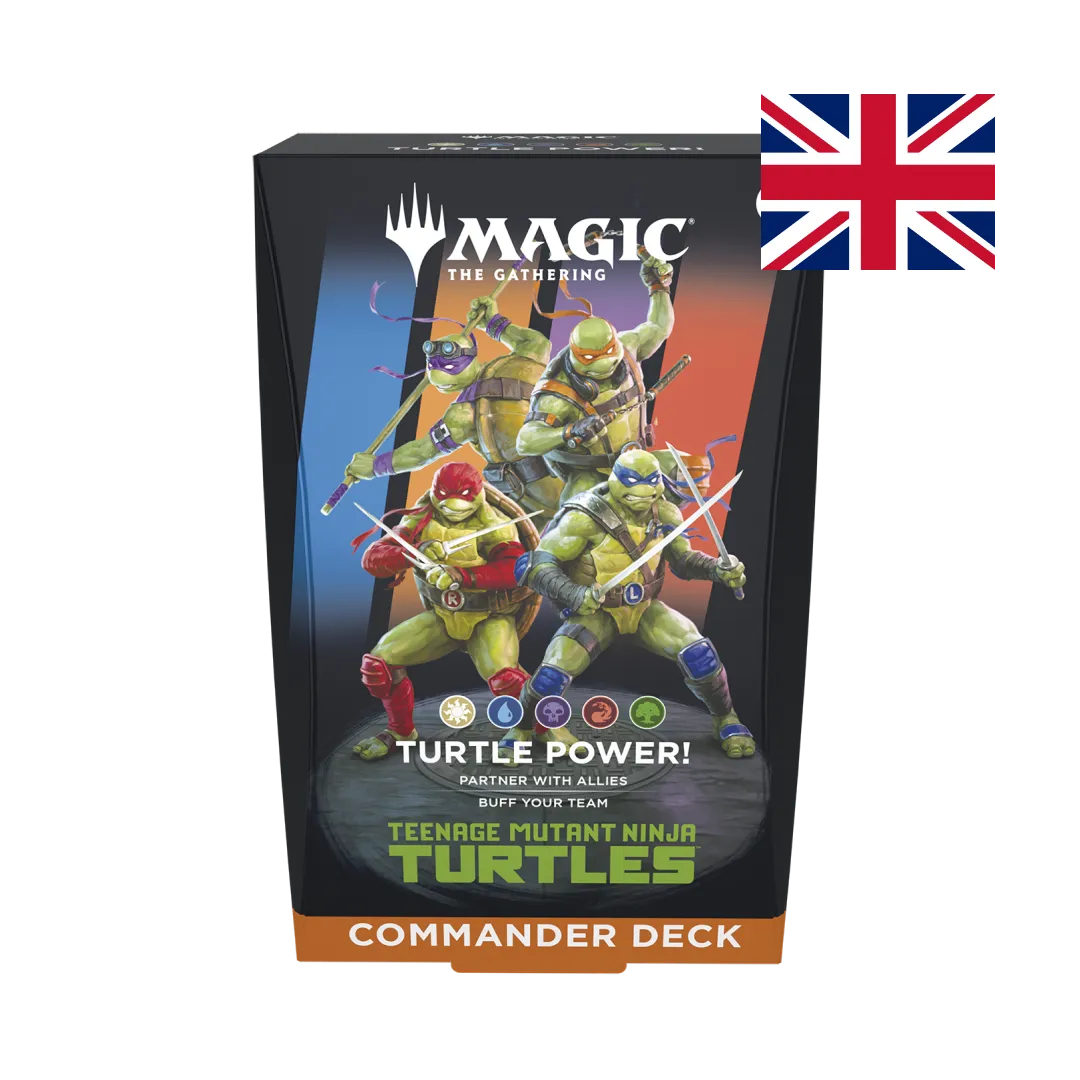 Teenage Mutant Ninja Turtles - Turtle Power - Commander Deck (ENG) - Magic: The Gathering | Otakura