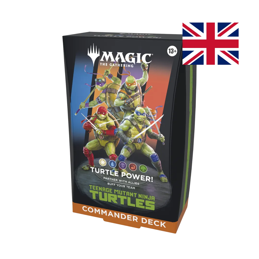 Teenage Mutant Ninja Turtles - Turtle Power - Commander Deck (ENG) - Magic: The Gathering | Otakura