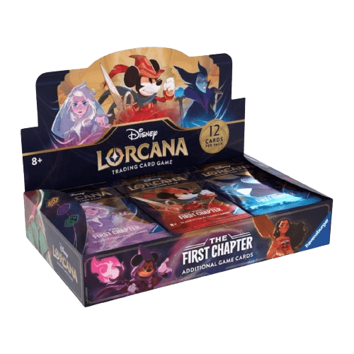 Box da 24 buste di Lorcana TCG Disney del set The First Chapter