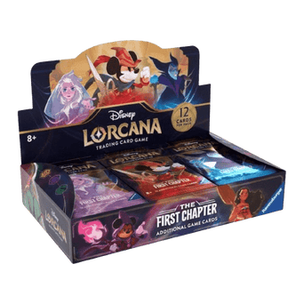 Box da 24 buste di Lorcana TCG Disney del set The First Chapter