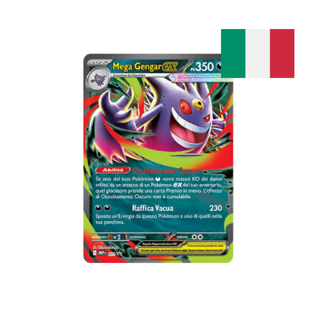 Carta di Mega Gengar-ex - Pokémon TCG (ITA)