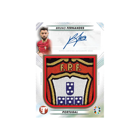 Carta di Bruno Fernandes - Topps Pristine