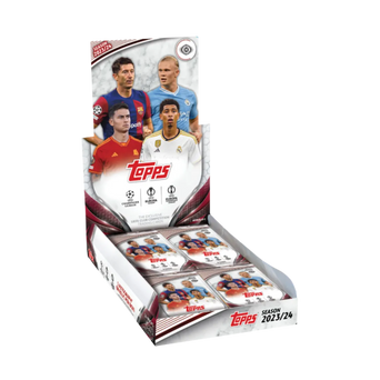 Hobby Box della Uefa Club Competition Flagship 2023/24 per Topps 