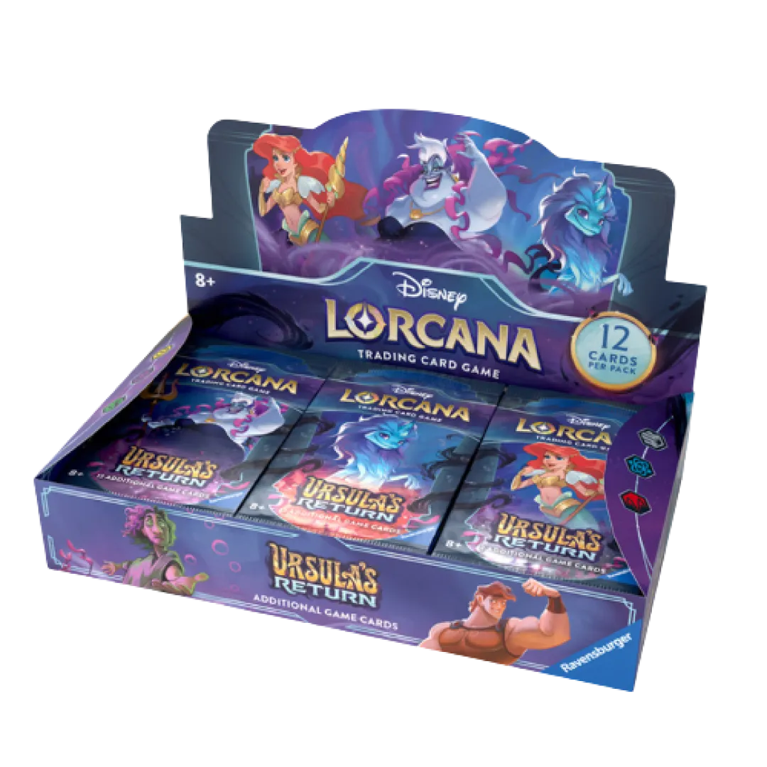 Ursula’s Return –  Box 24 Bustine - Lorcana TCG Disney (ENG)