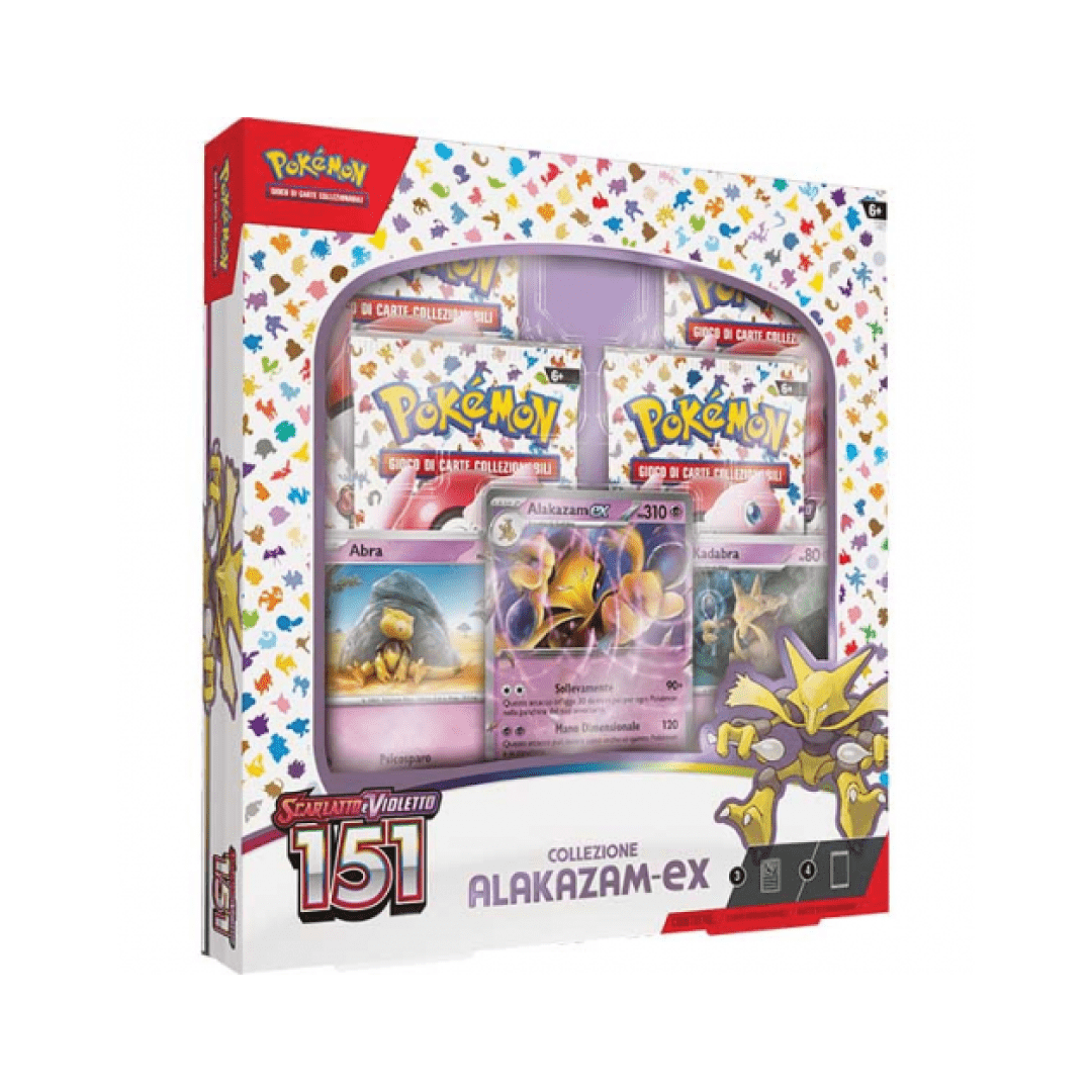 Pokémon 151 Alakazam-ex Collection (ENG) - Otakura.com