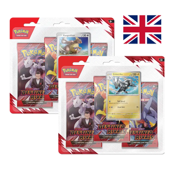 Scarlet & Violet  - Destined Rivals - 3-Pack Blister Bundle (ENG) - Pokémon | Otakura