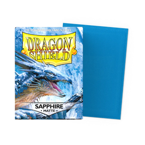 Standard Matte Sapphire (100 Bustine) Dragon Shield - Otakura.com