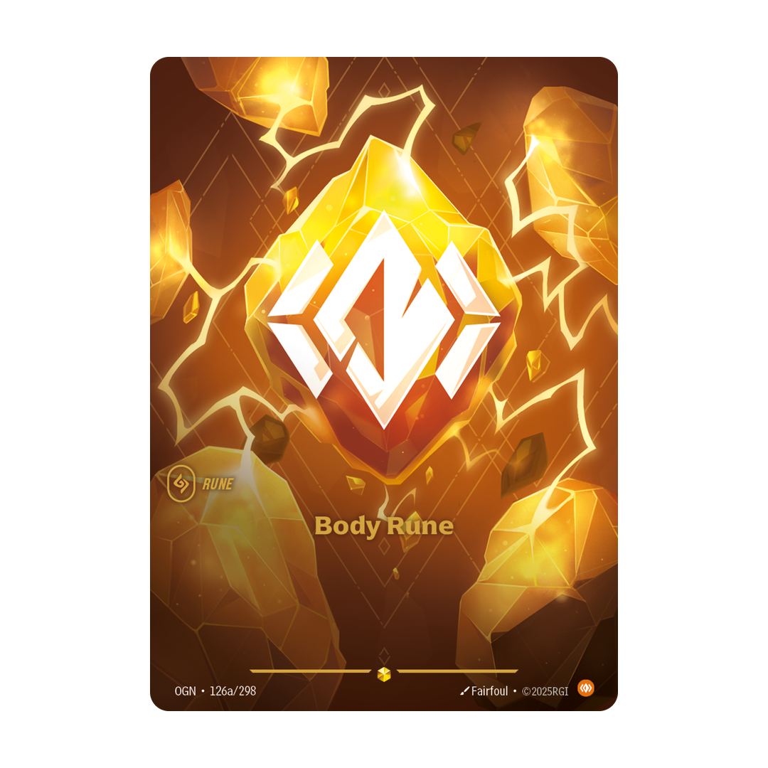 Riftbound Rune: Body Rune.
