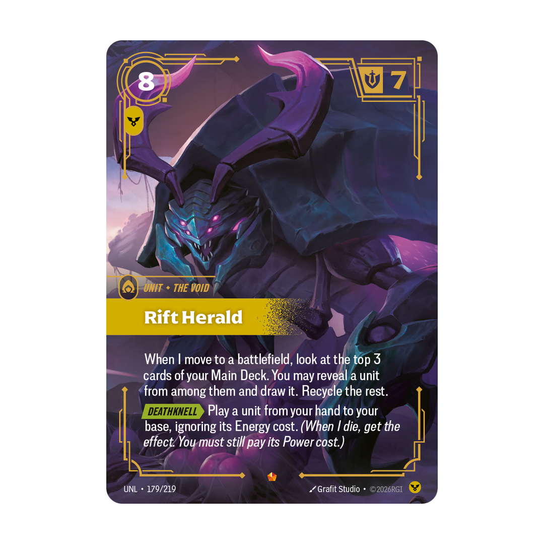 Rift Herald Foil Riftbound UNL - Single