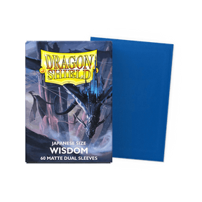 Small Japanese Matte Dual Wisdom (60 Bustine) Dragon Shield - Otakura.com