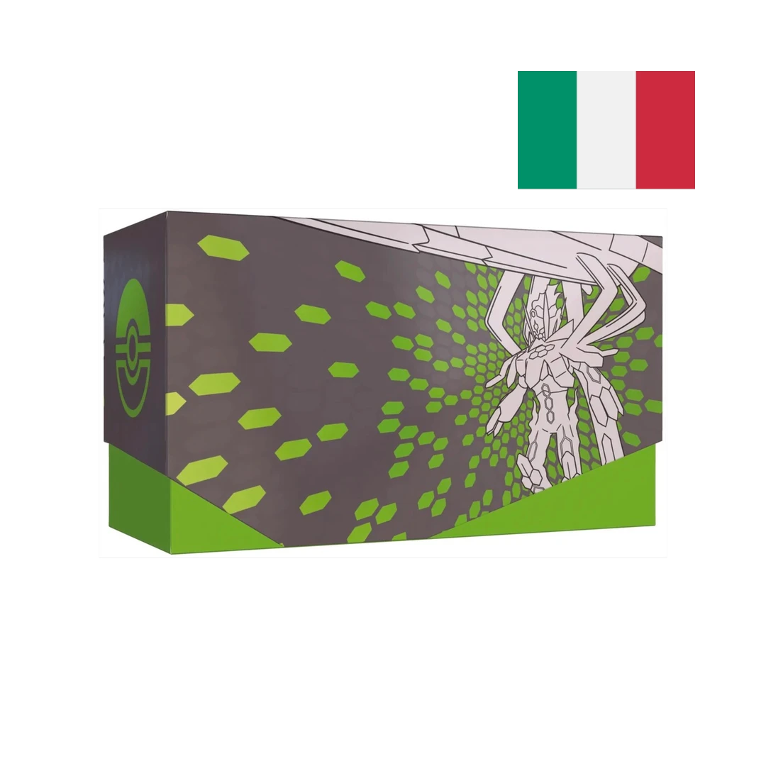 Equilibrio Perfetto ME03 – Set Allenatore Fuoriclasse vista laterale – Pokémon (ITA)