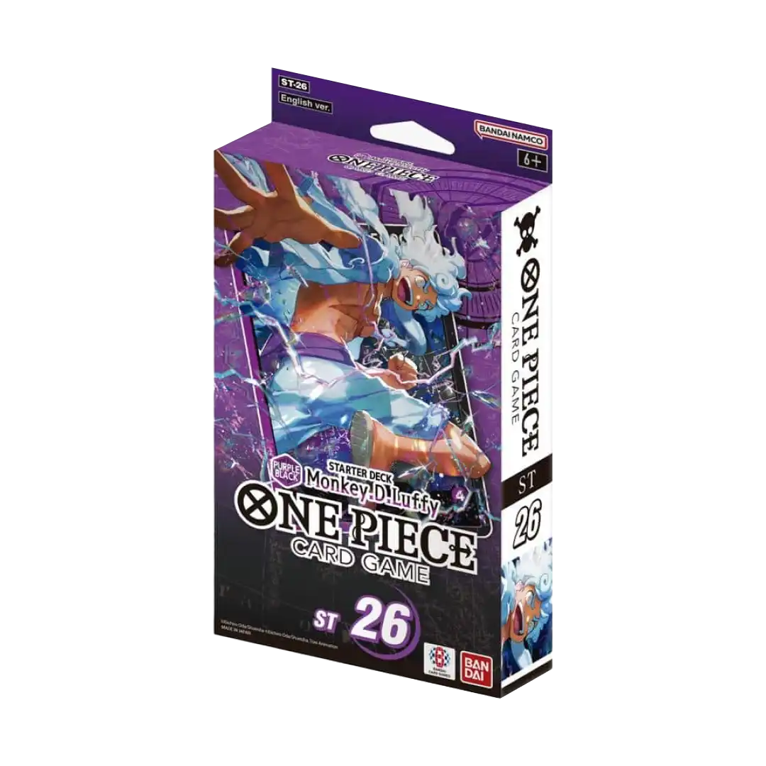 ST26 Purple Black Monkey D. Luffy Starter Deck (EN) - Otakura ST26 Purple Black Monkey D. Luffy Starter Deck (EN) - Otakura
