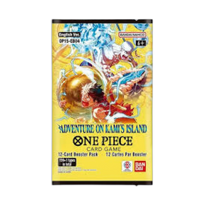 OP15 Adventure on Kami's Island EB04 – Booster Box aperto con bustine One Piece Card Game