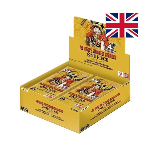 OP17 The World's Strongest Warriors Booster Box 24 Bustine - One Piece Card Game (ENG)