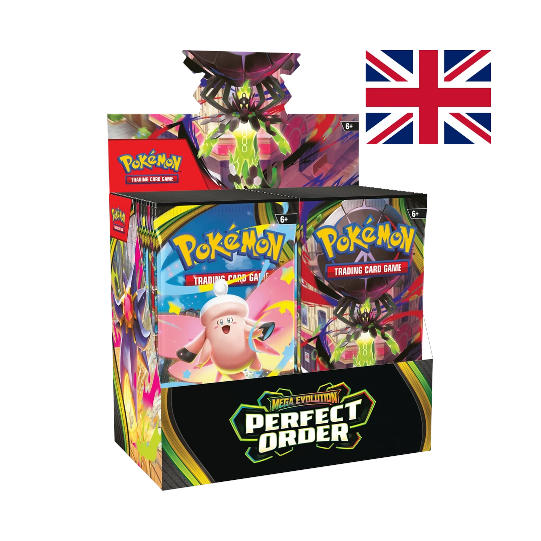Pokemon Perfect Order ME03 – Booster Display 36 Bustine vista angolata – Pokémon (ENG)