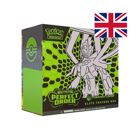 Pokemon Perfect Order ME03 – Elite Trainer Box vista frontale – Pokémon (ENG)