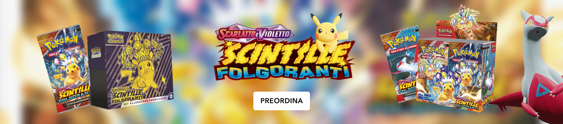 Pokemon  Scarlatto e Violetto Scintille Folgoranti 