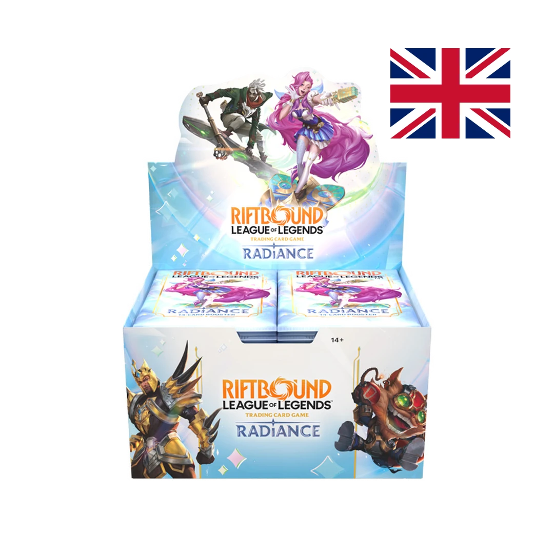 Radiance Booster Display da 24 Buste – Riftbound: League of Legends TCG (ENG)