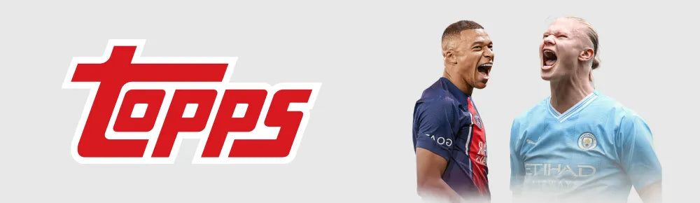 Il gioco di carte collezionabili Topps con Erling Haaland e Mappè